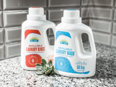 Click to purchase My Greenfills All-Natural Non-Toxic Laundry Detergent and Rinse